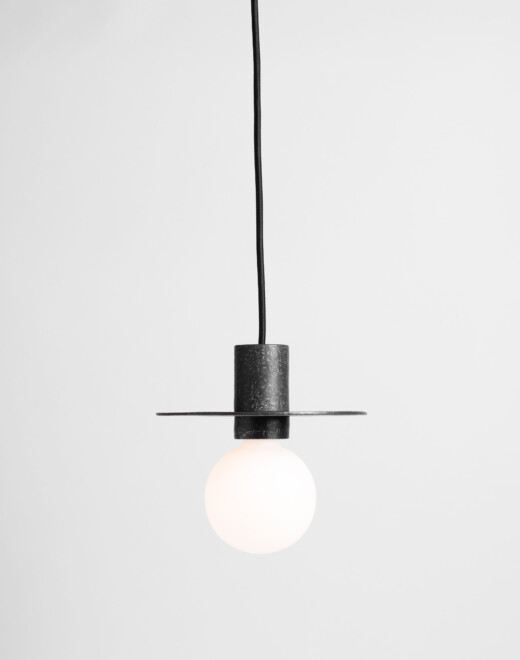 Kibo Ruw Metaal + Led Lamp G100 Mat Wit – Dim to Warm