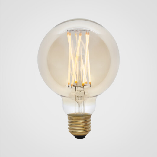 Led Lamp G95 Amber 6W E27